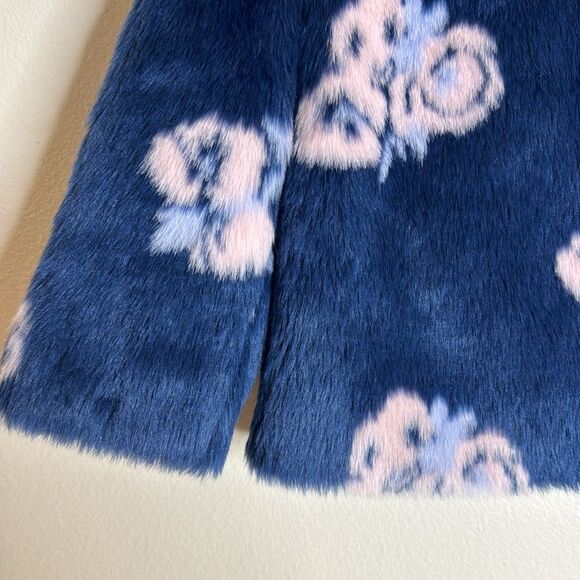 Janie and Jack Faux Floral Print coat Jacket size 12-18 months - Picture 5 of 7